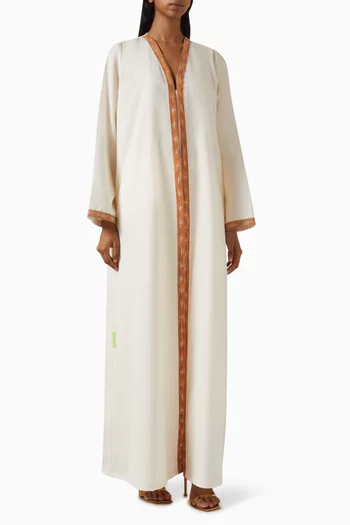 Star Painted Abaya