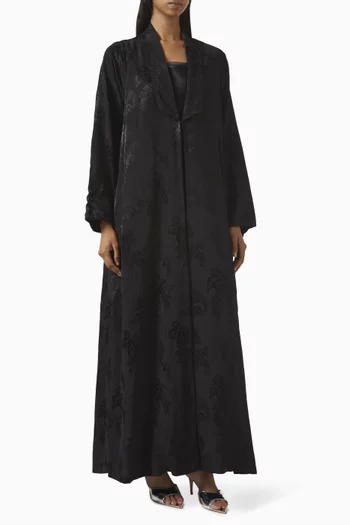 Embossed Abaya