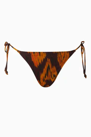 Zoe Beaded String Bikini Briefs