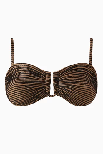 Santorini Scalloped Bikini Top