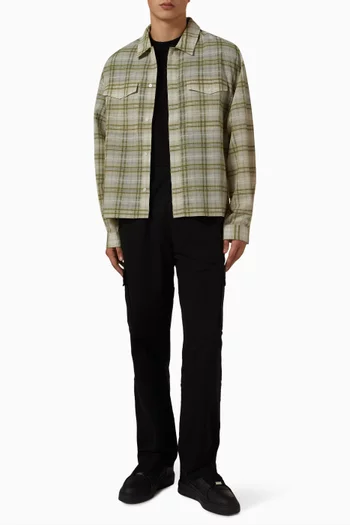 Sheer Flannel Shirt