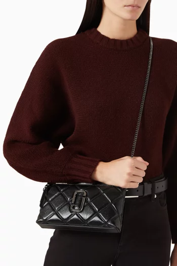 The Snapshot Shoulder Bag in Quilted Leather