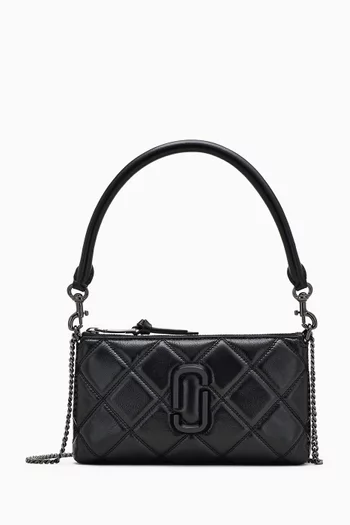 The Snapshot Shoulder Bag in Quilted Leather