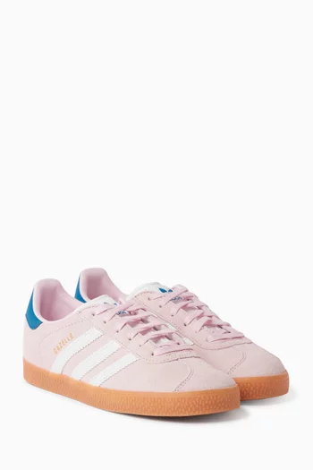 Kids Gazelle Sneakers in Suede