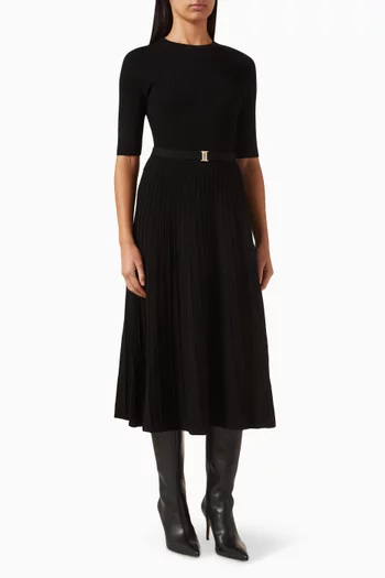 Elthea Midi Dress in Knit