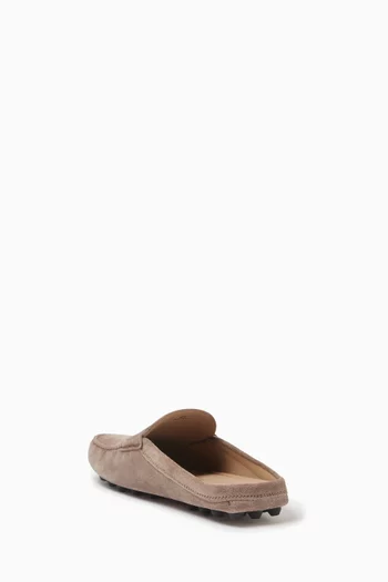 Gommino Bubble Mules in Suede
