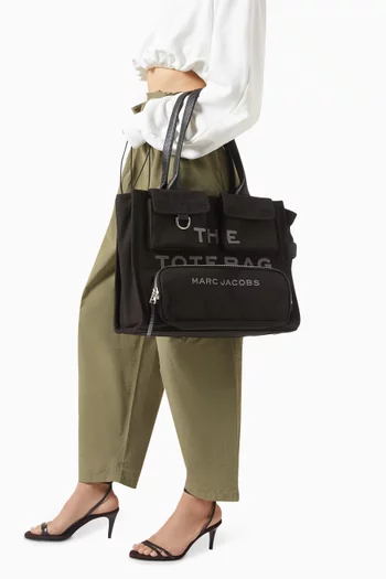 The Large Cargo Tote Bag in Canvas