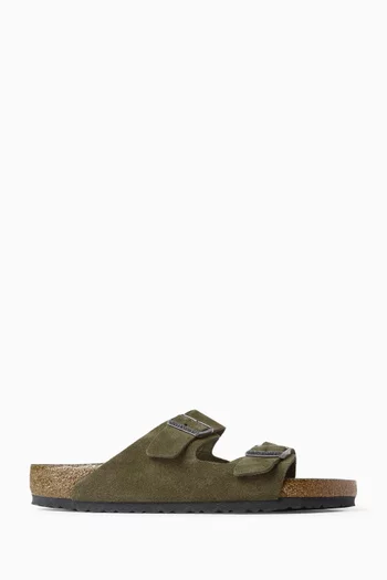 Arizona Soft Footbed Sandals in Suede