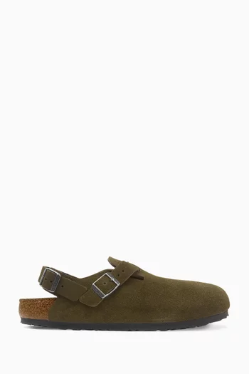Tokio Clogs in Suede