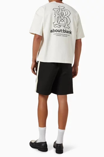 Emblem T-shirt in Cotton