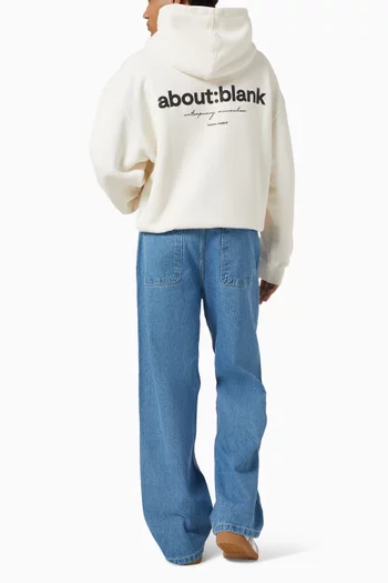 Box Hoodie in Cotton