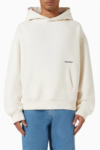 Box Hoodie in Cotton