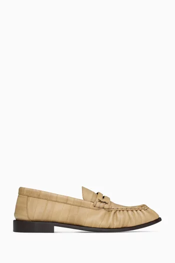 LE LOAFER Supple in Eel Leather