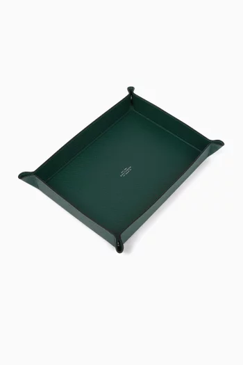 Large Rectangle Trinket Tray in Panama Leather