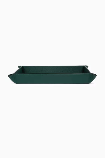 Large Rectangle Trinket Tray in Panama Leather