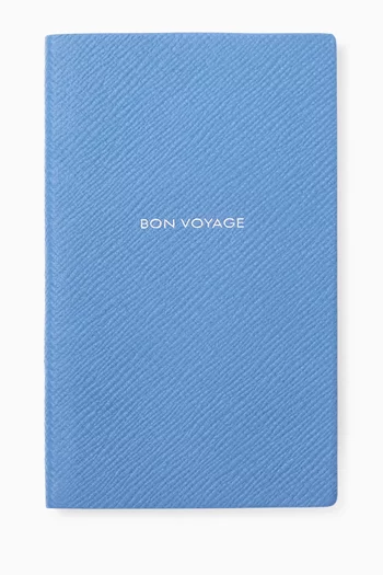 Bon Voyage Pocket Notebook in Panama Leather