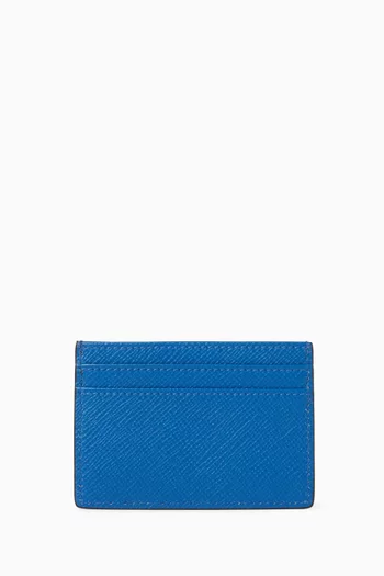 Flat Card Holder in Panama Leather