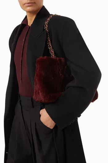 2000s Tote Bag in Fur