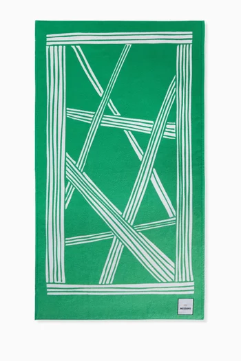 Nastri Beach Towel in Cotton