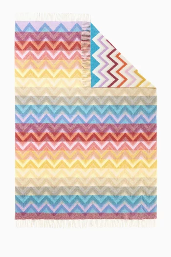 Watamu Throw in Wool-blend