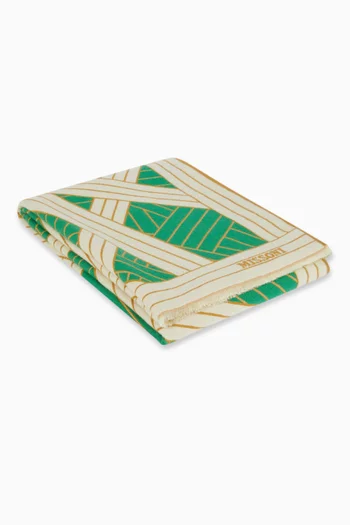 Nastri Throw in Wool-blend