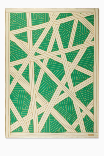 Nastri Throw in Wool-blend
