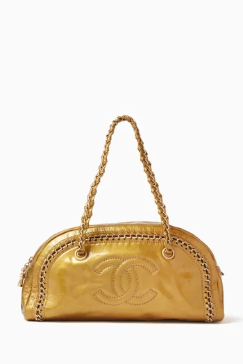 2000s CC Bowling Bag in Patent-leather