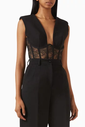 Moon Palace Wire Bodysuit