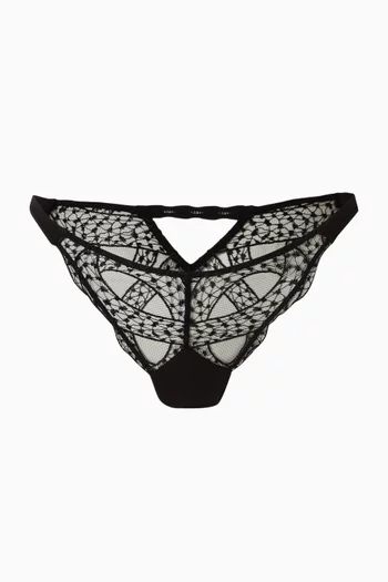 Dark Eden Thong