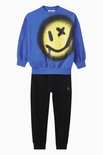Mar Graffiti-print Sweatshirt in Organic Cotton