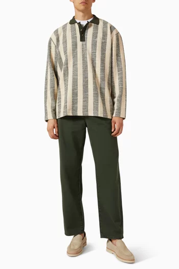 بنطال شينو روميو بطيات قطن