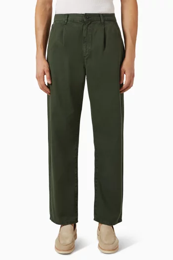 بنطال شينو روميو بطيات قطن