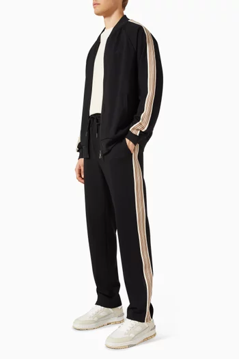 Sterling Striped Track Pants in Technical-fabric