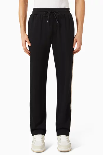 Sterling Striped Track Pants in Technical-fabric