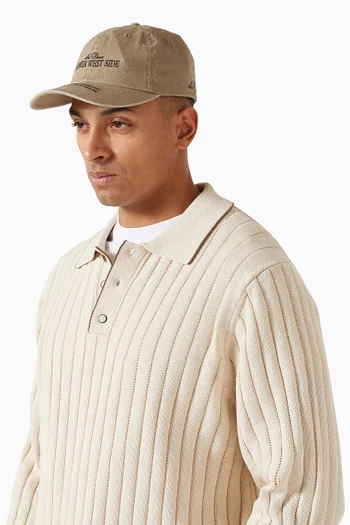 West Side Dad Cap in Cotton-twill