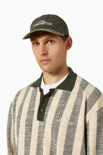 West Side Dad Cap in Cotton-twill