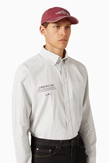 West Side Dad Cap in Cotton-twill