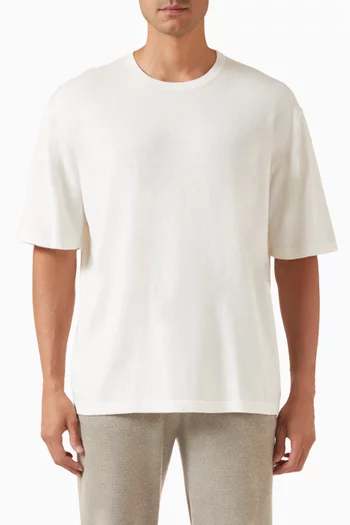 تي شيرت قطن وكشمير