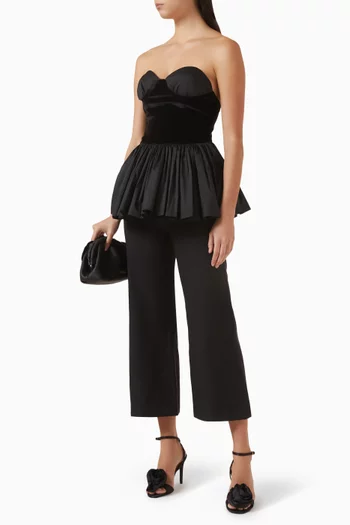 بلوزة فينيزيا بصدرية مخمل