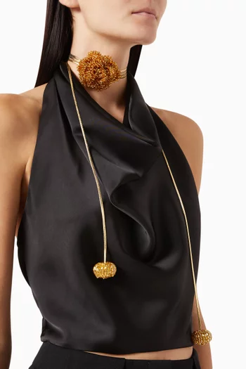 Rose des Vents Beaded Necklace