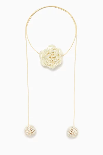 Rose des Vents Beaded Necklace