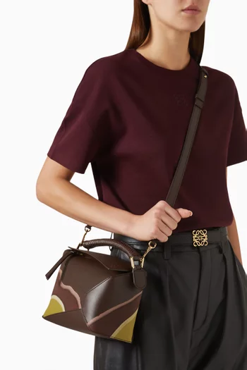 Small Puzzle Edge Bag in Classic Calfskin