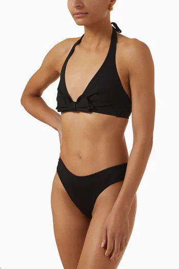 Organza High-cut Bikini Briefs