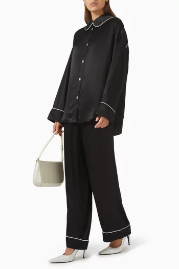 Pastelle Oversized Shirt in Viscose