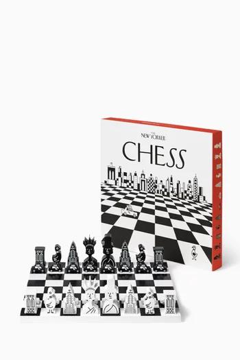x The New Yorker Chess Set