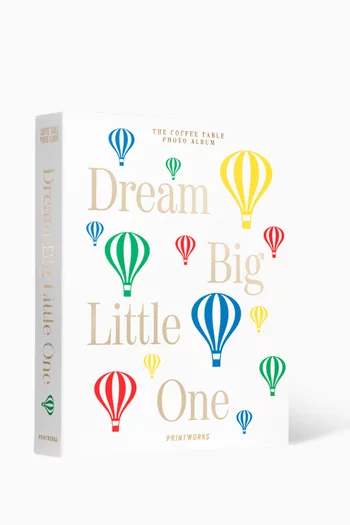 Dream Big Little One Baby Photo Album