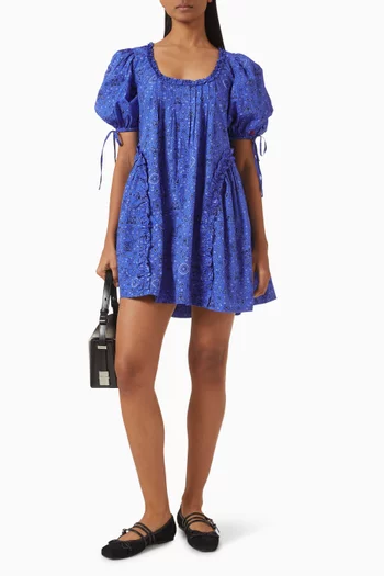 Meri Mini Dress in Organic Cotton