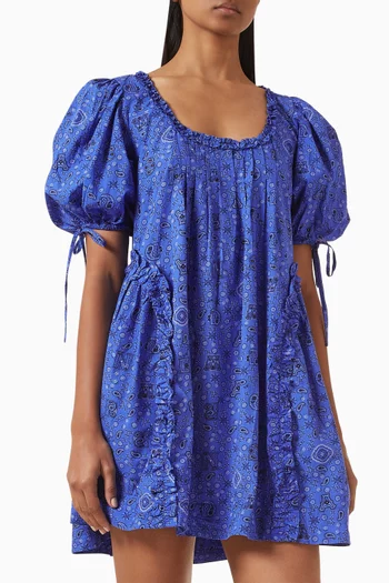 Meri Mini Dress in Organic Cotton