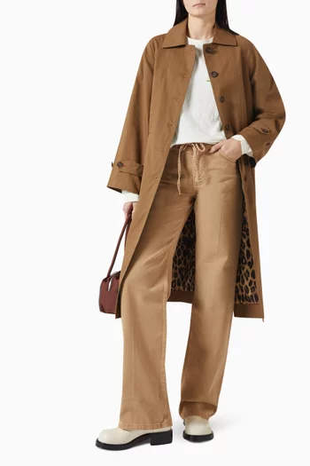 Camille Trench Coat in Organic-cotton