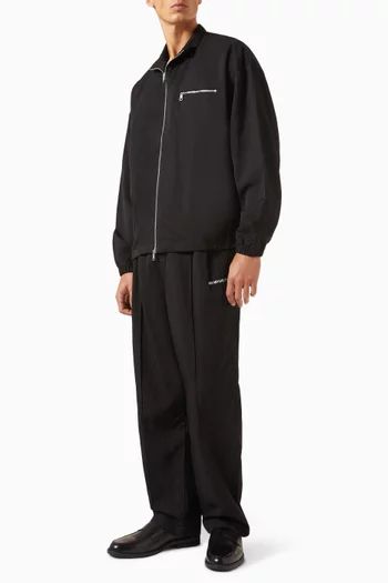 MKI Track Jacket in Linen Blend
